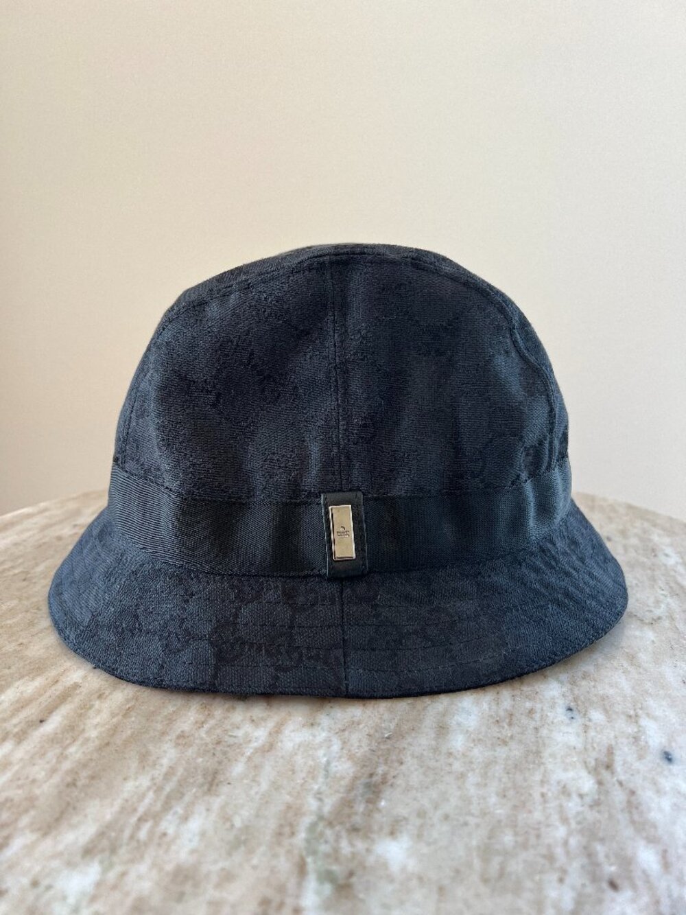 Vintage 2000s Gucci Monogram Bucket Hat